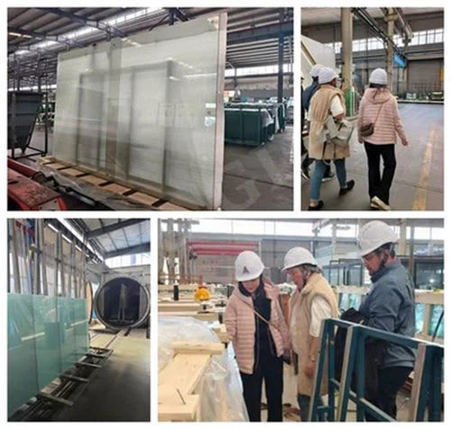 Clientul de peste mări vizitează fabrica MIGO GLASS, întărirea cooperării str...
