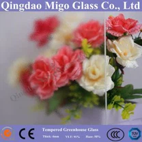 4mm temperat Matt/Matt textura de sticlă Solar cu certificare SGS