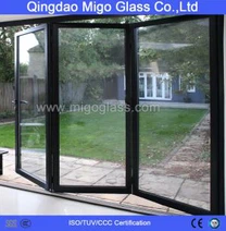 Sticla pentru uși pliante