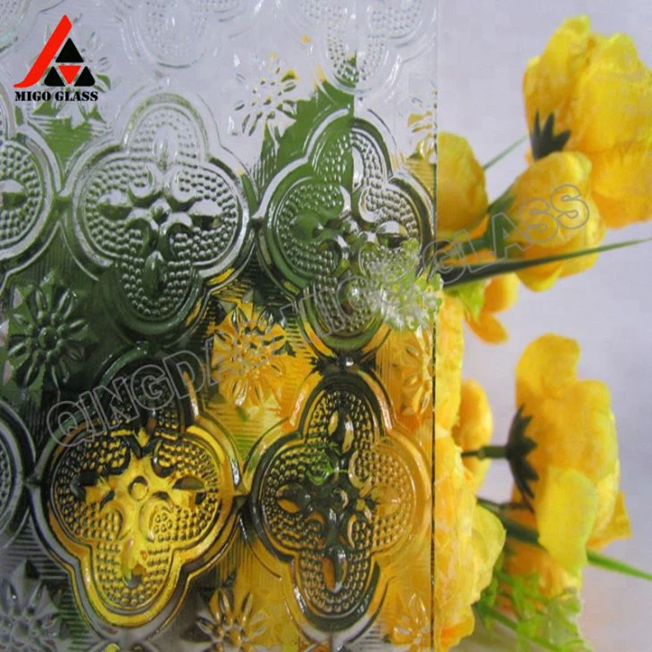 Patterned Glass Flora with AS/NZS2208: 1996, BS6206, En12150 Certificate